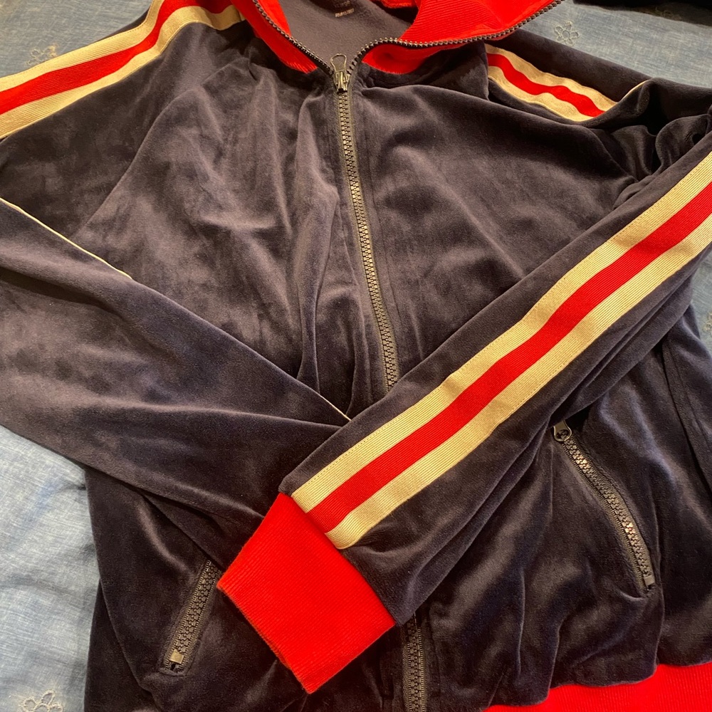 Katie J track suit velour